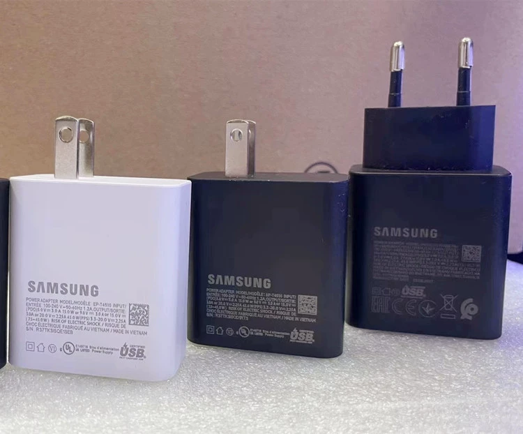 Совместимое зарядное устройство для Samsung, зарядка для мобильного телефона S23, S22, 45W, 45W
