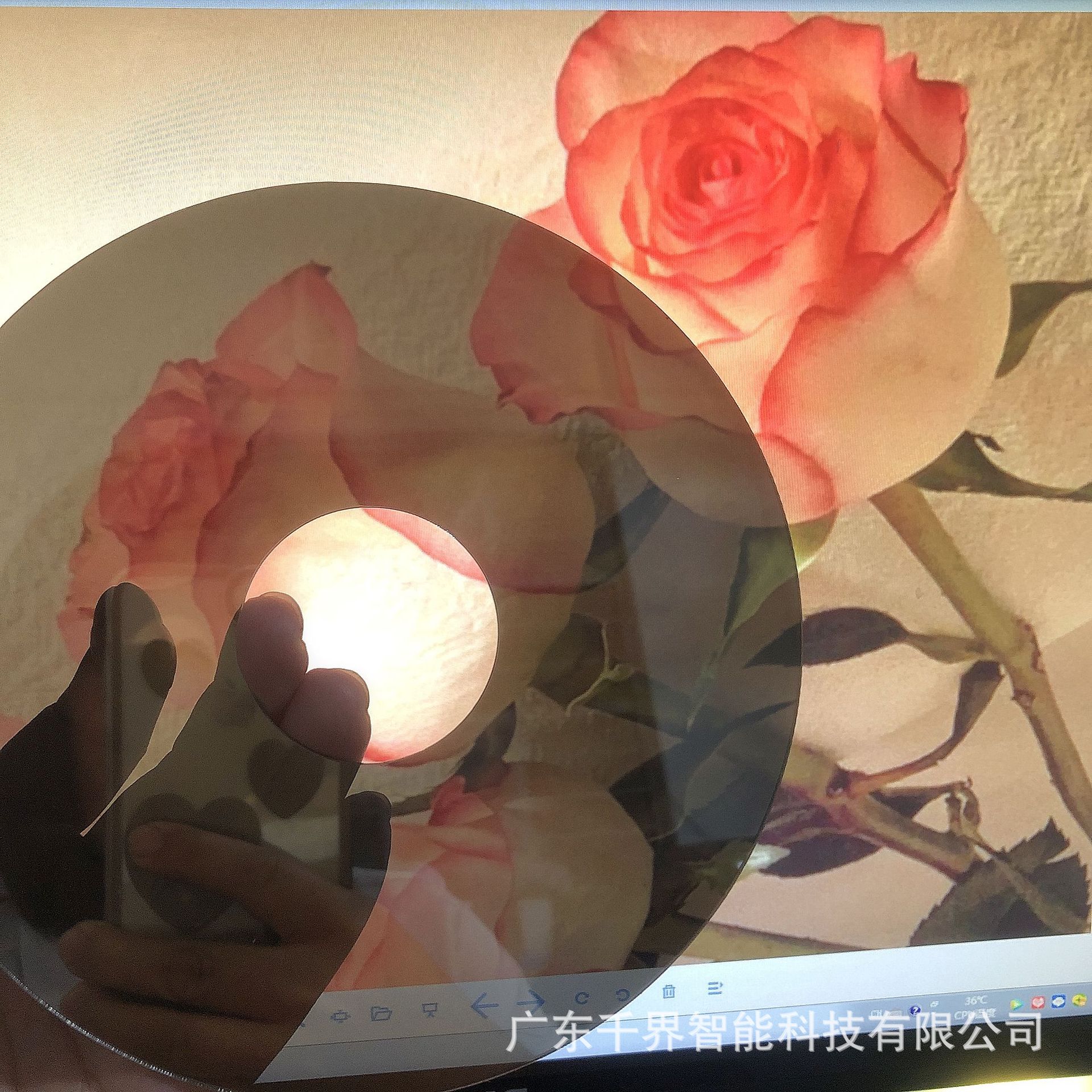 茶色半透镜片亚克力镜面板PMMA镜面亚克力镜片深渊镜镜片双面镜子