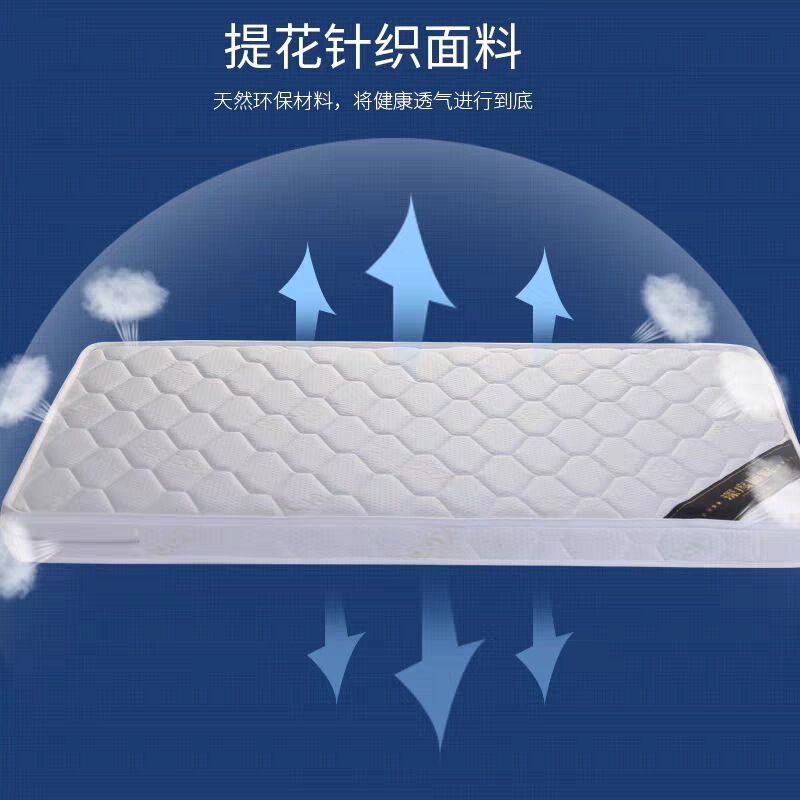 Jacquard Fabric 3D Mattress 3E Coconut Palm Formaldehyde-Free and Thickeneded for Kidsren and Adults