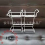 商超定做不锈钢奶茶展示架