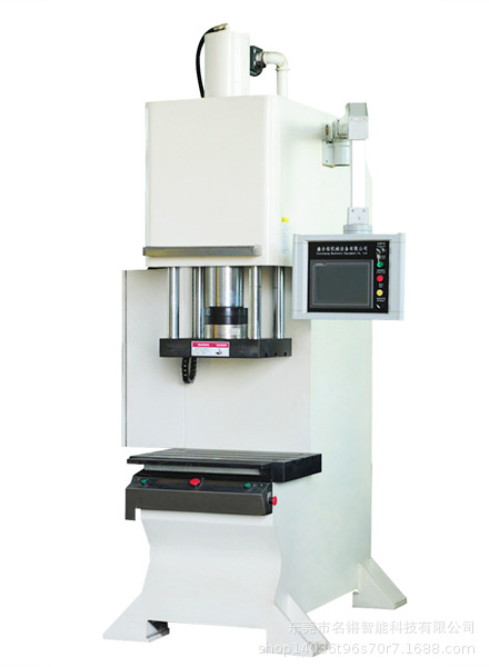 厂家生产供应10吨单臂小型智能伺服压力机轴承压装