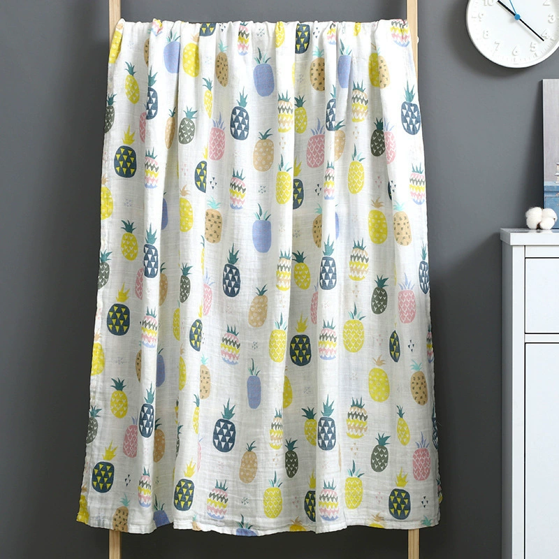Thin summer cartoon duvet, soft bath towel, water absorbent
