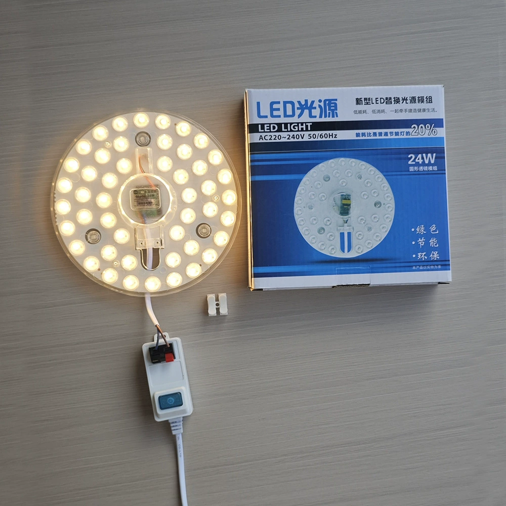Светильник потолочный LED, источник света, линейный свет, сменные магнитные аксессуары, три цвета, защита глаз, комфортный световой спектр