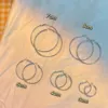 Big earrings, 6mm