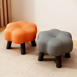 Small Bench Household Low Stool Living Room Small Stool Sitting Stool Footstool Sitting for a Long Time Not Tired Door Changing Shoes Stool Coffee Table Stool Sitting Pier