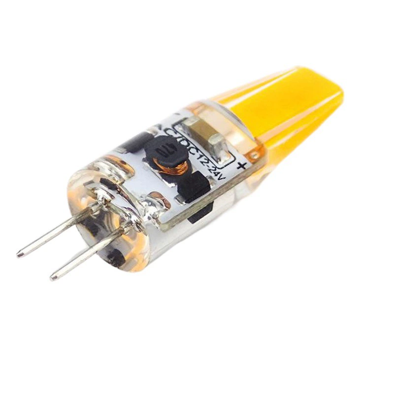 Оптовая продажа G4LED Sapphire COB 2W 3W AC/DC12-24V диммируемая Светодиодная лампа для замены источника света галогенная лампа
