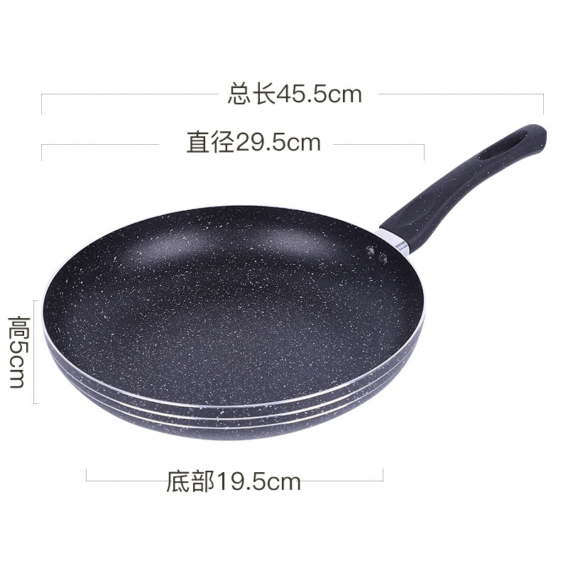 Estufas electromagnéticas universales, filete, huevo, freidora, cocina de arroz, piedra de arroz, sartén de platos, sartén portátil antiadherente para platos caseros