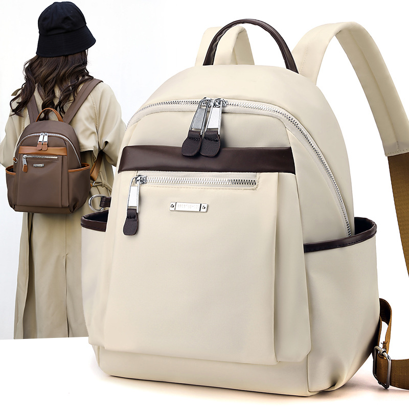 Mochila de viaje de Oxford para mujeres 2024 nuevo viaje estilo coreano de moda ligero y simple gran capacidad de moda