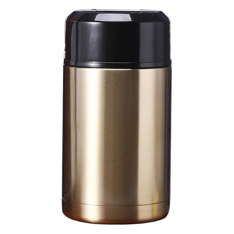 Stew Beaker Portable Thermos Cup Double-Layer Insulated Lunch Box Stainless Steel Stew Pot Vacuum Smoldering Pot Large Capacity Lunch Box