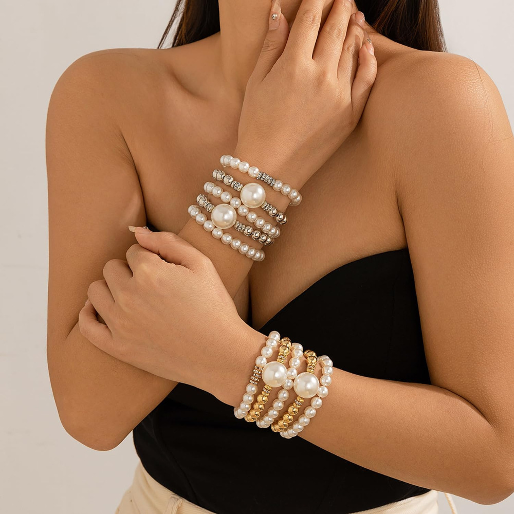 Bracelet superposé minimaliste, bijou empilable et léger_voghion.com