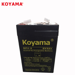 KOYAMA 6V4AH��S�oAGM��늳� ������늄�ͯ܇��늳� NP4-6