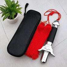 太极剑伸缩剑全金属锈钢健身叠表演道具缩剑男女士晨练剑