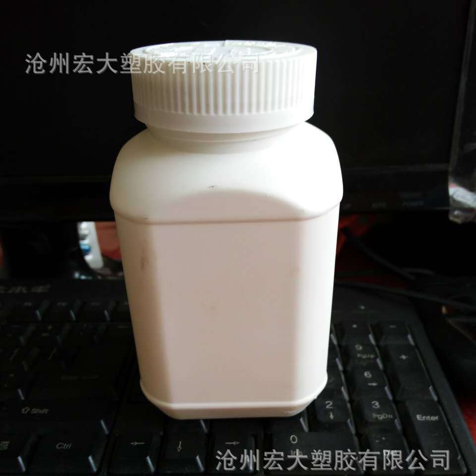 现货供应200g粉剂压旋正方瓶 化工试剂包装瓶 200ml分装瓶