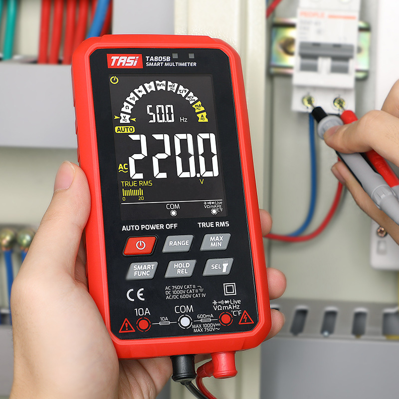 特安斯大屏万用表TA805A数字全自动电工专用万能表智能万用表