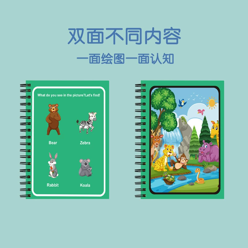 Magic Water Book: Handmade Photo Album Toy with Colorful Graffiti Pictures for Kids -> Чэнчжоу Magic Water Book: Handmade фотоальбом игрушка с яркими граффити для детей