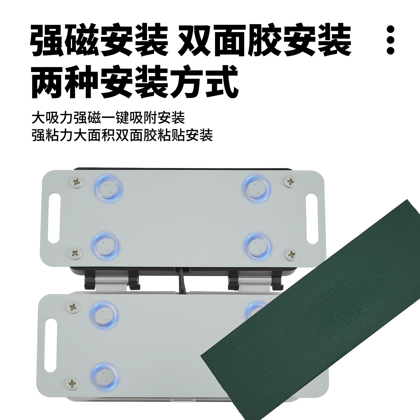 Car Anti-Rear Collision Solar Warning Strobe Light for Trucks, Vehicle-Mounted Night Safety Led Wireless Tail Light