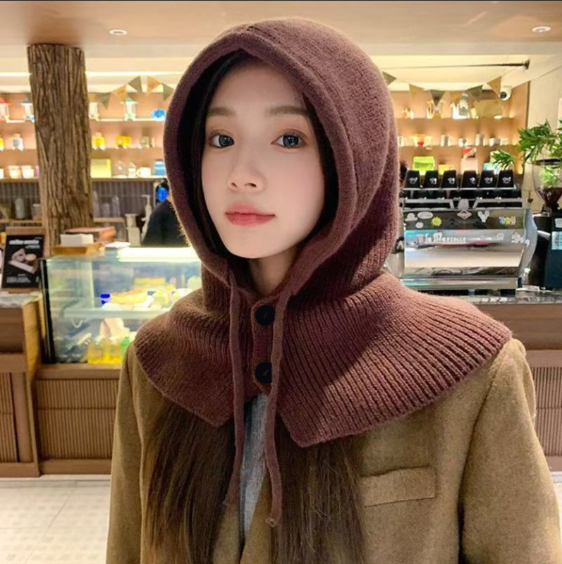 厂家供应韩系百搭围巾女围巾针织搭肩韩版洋气斗篷披肩现货批发|undefined