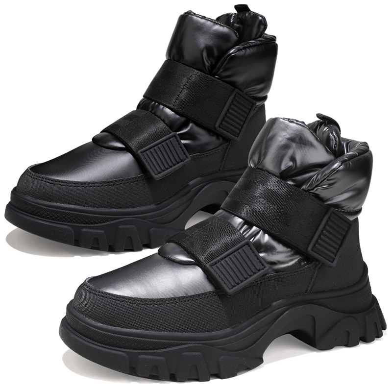 botas de nieve de invierno de lana de comercio exterior ruso con suela antideslizante transfronteriza grande