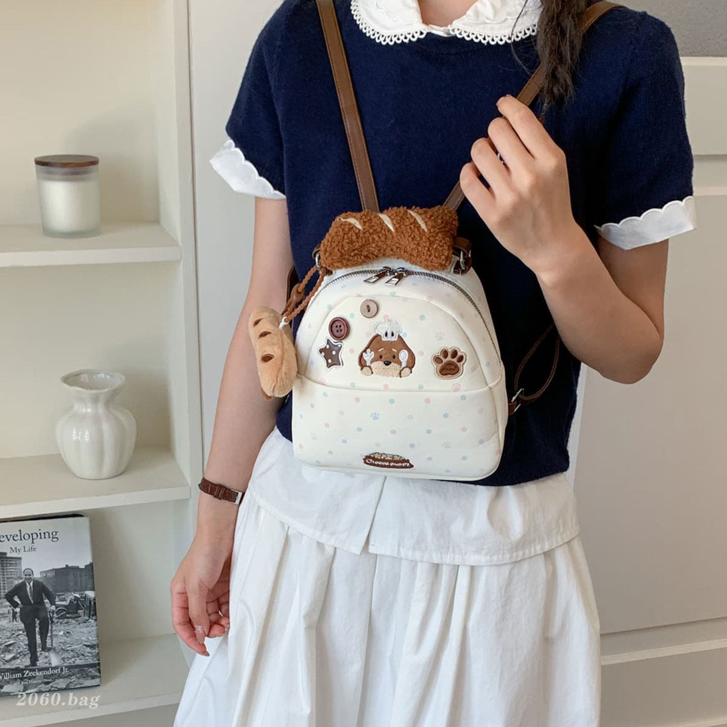 Nueva bolsa de mujer universal, bolsos de mujer, mochila, mochila encantadora, mini mochila de mujer coreana, verano 2026