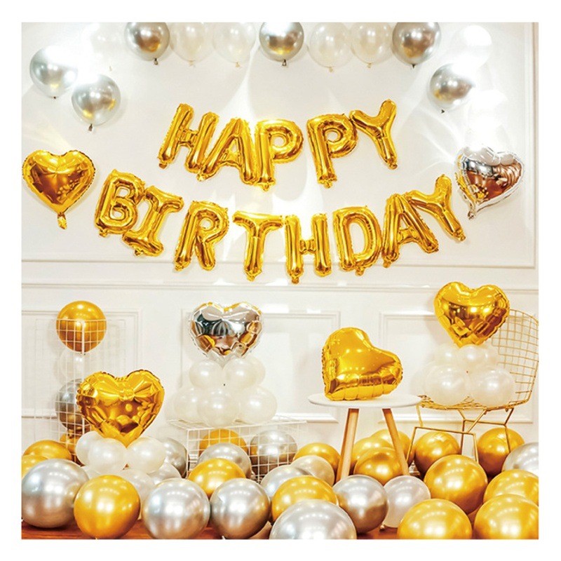 Fiesta de cumpleaños decoración globo al por mayor adultos cumpleaños fiesta decoración suministros macaron globo traje al por mayor