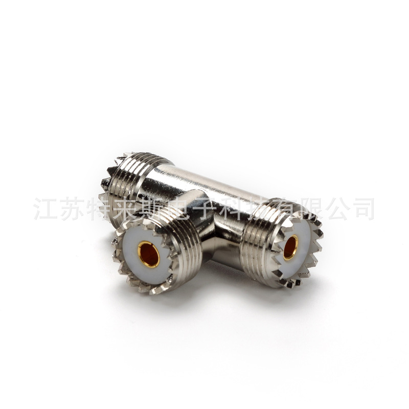 Pure copper UHF-KKK Interphone adapter M-KKK M/UHF/SL16-KKK female