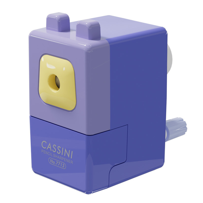 7713 Color de la fruta, lápiz automático, sacapuntas, sacapuntas de manivela, útiles escolares para niños, juguetes para niños