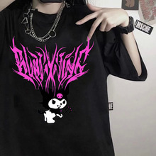 HipTHop��CartoonTopŷ�롾TFunnyKuromiTeeShirt��