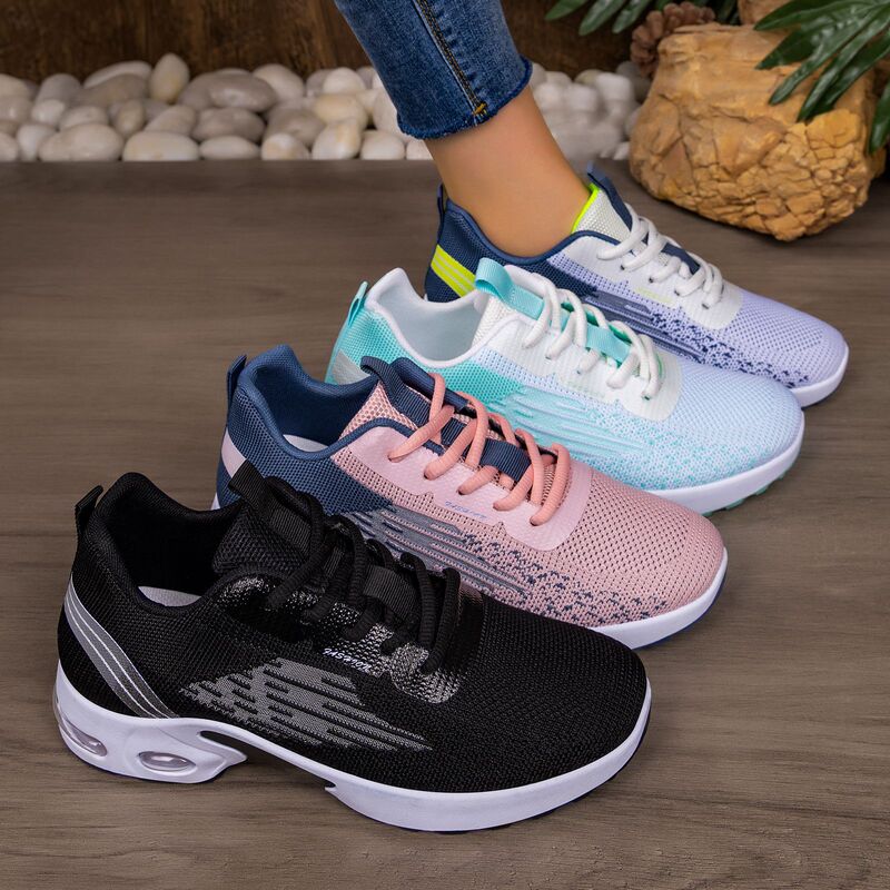 Cross-Border Women's Shoes, New Style Women's Casual Shoes, Fly-Knit Upper Running Shoes, Korean Style Large Size Sports Shoes, Casual Women's Shoes Cross-Border Women's Shoes, New Style Women's Casual Shoes, Fly-Knit Upper Running Shoes, Korean Style Large Size Sports Shoes, Casual Women's Shoes