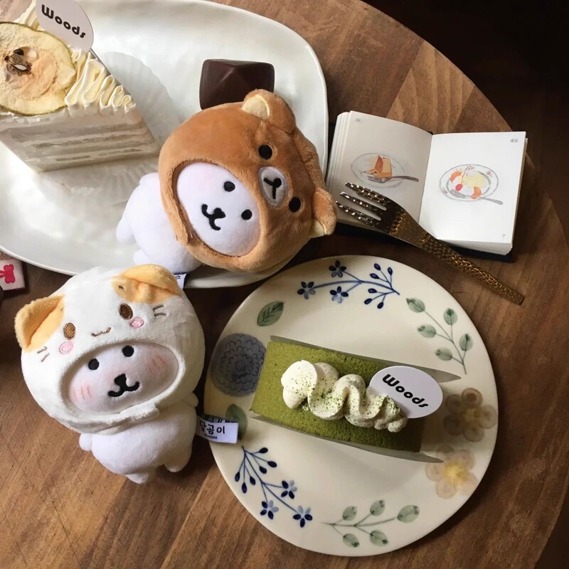 リラックマぬいぐるみフード 13 センチメートル綿人形服セットかわいいぬいぐるみ自虐クマ着替えベビー服|undefined