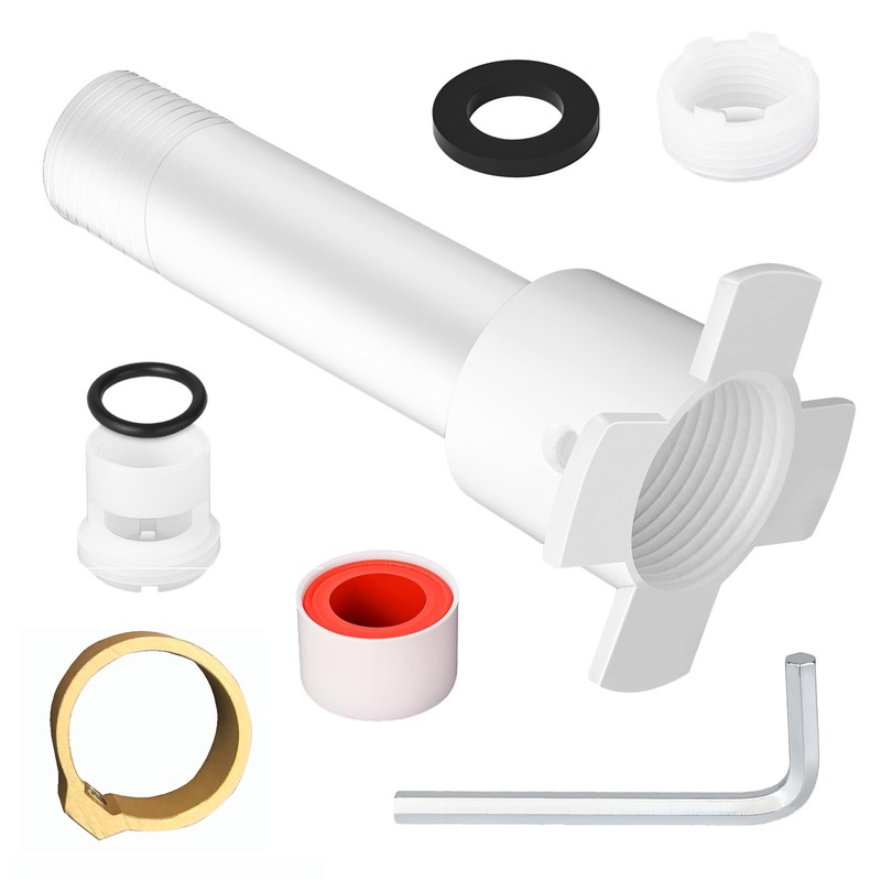 Bathtub Faucet Nozzle Adapter Suitable for 1/2 and 3/ 4inch Ips Bathtub Nozzle Diverter Repair