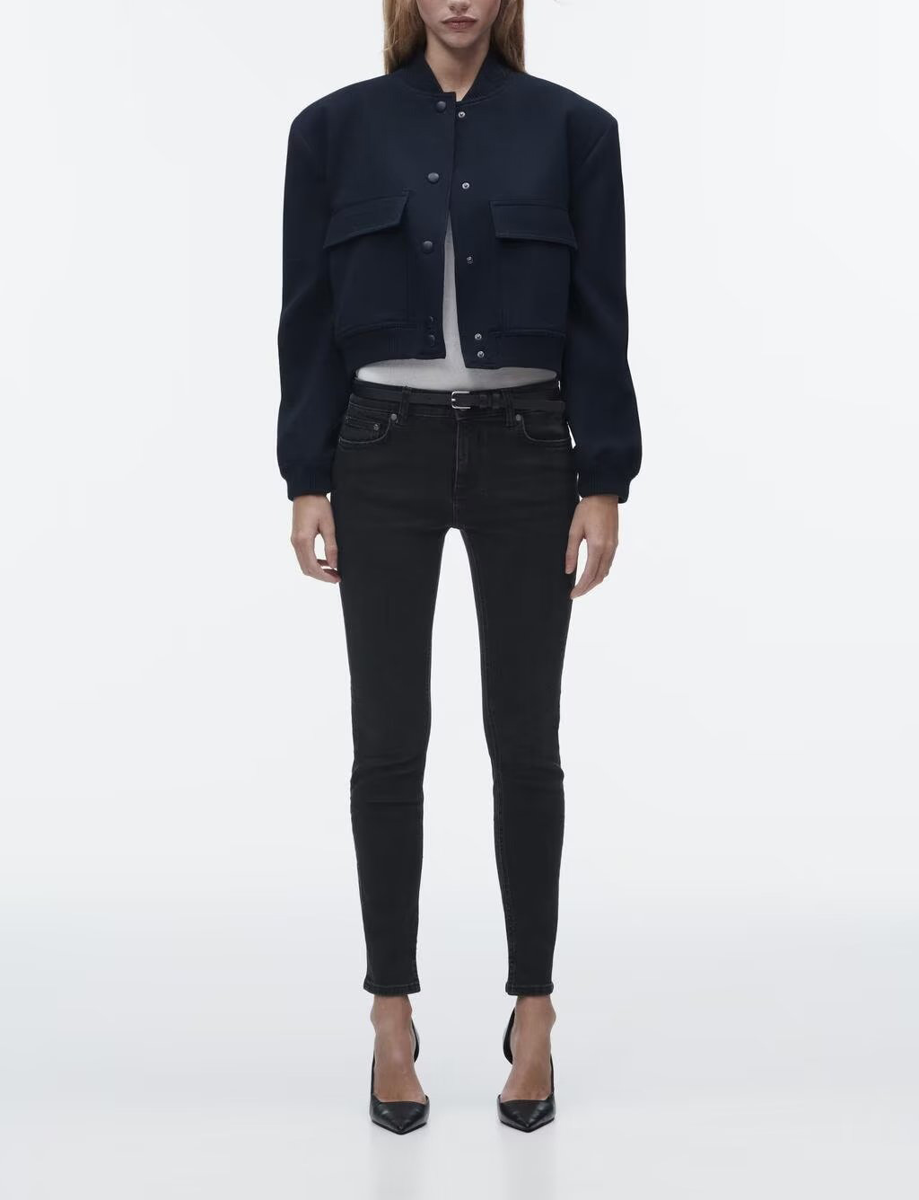Women's Jacket Pilot Style Loose Casual Coat With Large Pocket_voghion.com