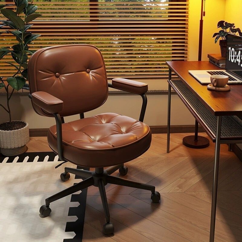 IKEA chair, Nordic light luxury makeup chair, computer chair, comfortable for long sitting, swivel chair for study and office