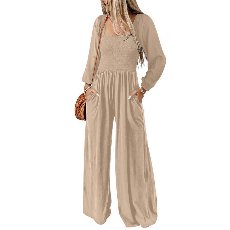 款Women's Casual Loose Overalls Jumpsuits One Piece Long|undefined