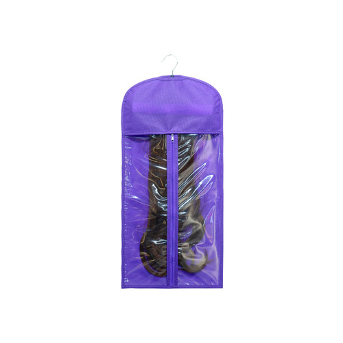 Cross-border wig storage bag hair stand dust cover display bag storage set including hanging clip hair bundle dust bag