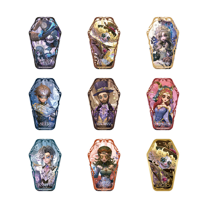 正規品 第五人格 マジックファントムシリーズ バッジ 透明カード ブラインドボックス 偽ポラロイド アクリル色紙|undefined