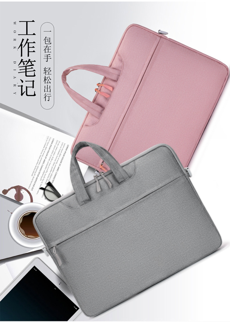 The airbag laptop bag for women is a 14-inch 15.6-inch shockproof single-shoulder bag from Apple and Huawei, with a diagonal cross and a men's logo Application Scenario