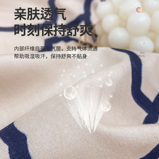 P66D Washed Cotton Pillowcase Pillow Set Pair 2023 New Pillow Core Single 48X74Cm Household Male Adult