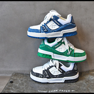2526 Spring children's shoes new boys' fashion board shoes girls' Korean style medium and big children's casual shoes student fashion shoes