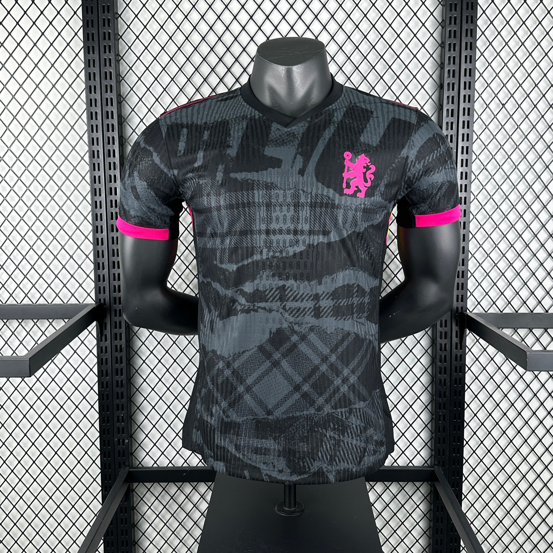 Nike x Chelsea FC 2024/25 Third Player Version Jersey Black/Pink