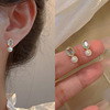 Design advanced earrings from pearl, trend of season, light luxury style, bright catchy style, high-quality style, 2022 collection