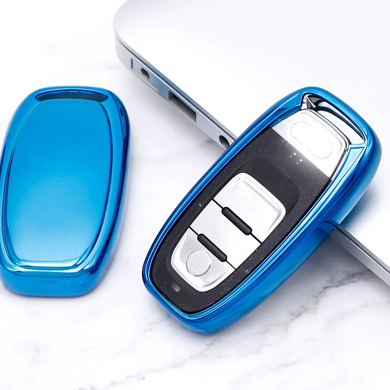 Набор ключей Audi подходит для A6L A5 A7 A8 S5 S7, чехол для ключей от машины, половина чехла для ключей из ТПУ