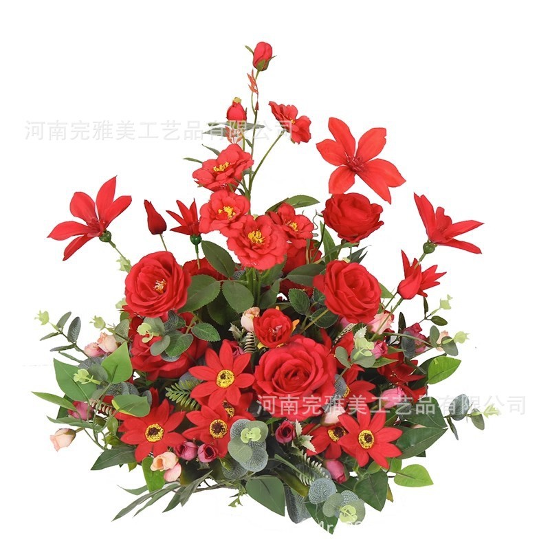 ウェディングシミュレーション花芸路引花楽しい枚路引花t台路引花家庭配置デパートホテル装飾|undefined