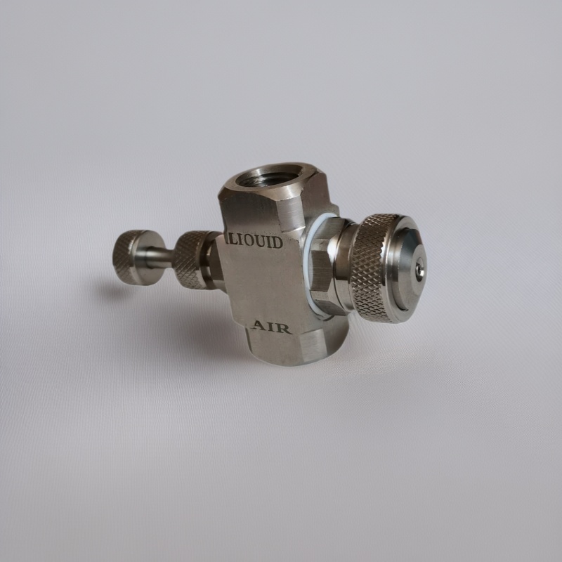 雾化喷嘴加湿降温喷嘴头二流体喷嘴 虹吸式喷雾喷保护剂喷嘴