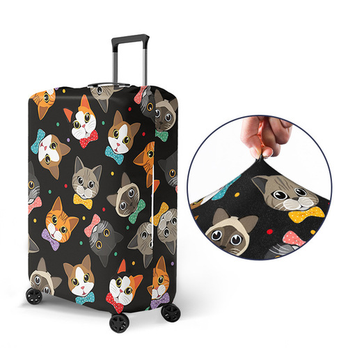 Yiwu JIT warehouse anime luggage bag protection cover TEMUSHEIN Amazon Etsy POD cross-border OZON