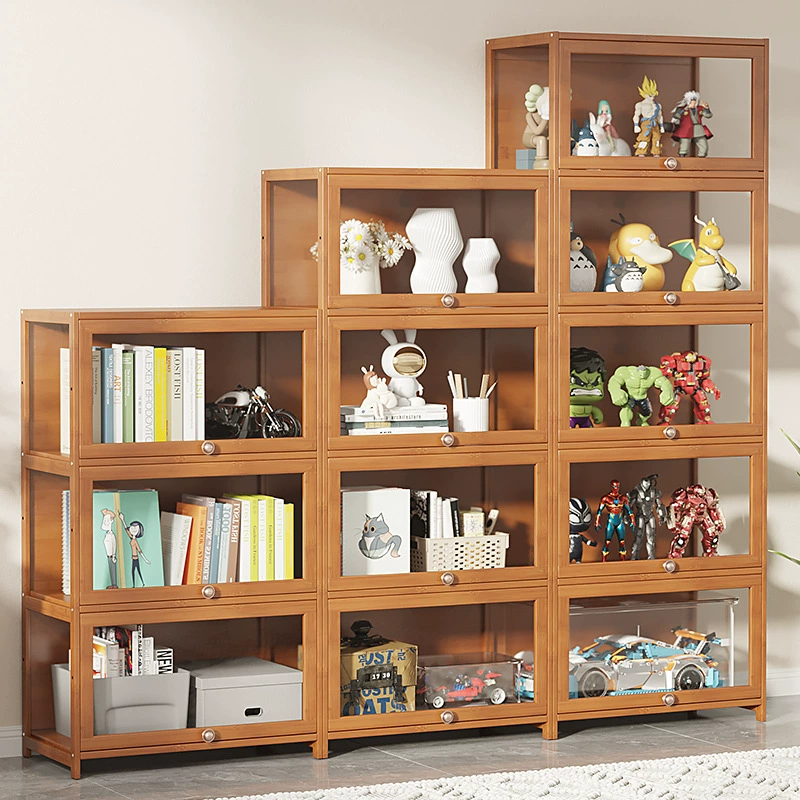 Ручной шкаф витрина бытовой пылезащитный акриловый прозрачный шкаф для игрушек