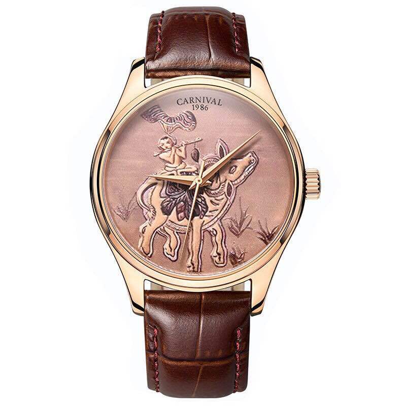 조디악 소 다크 브라운 벨트