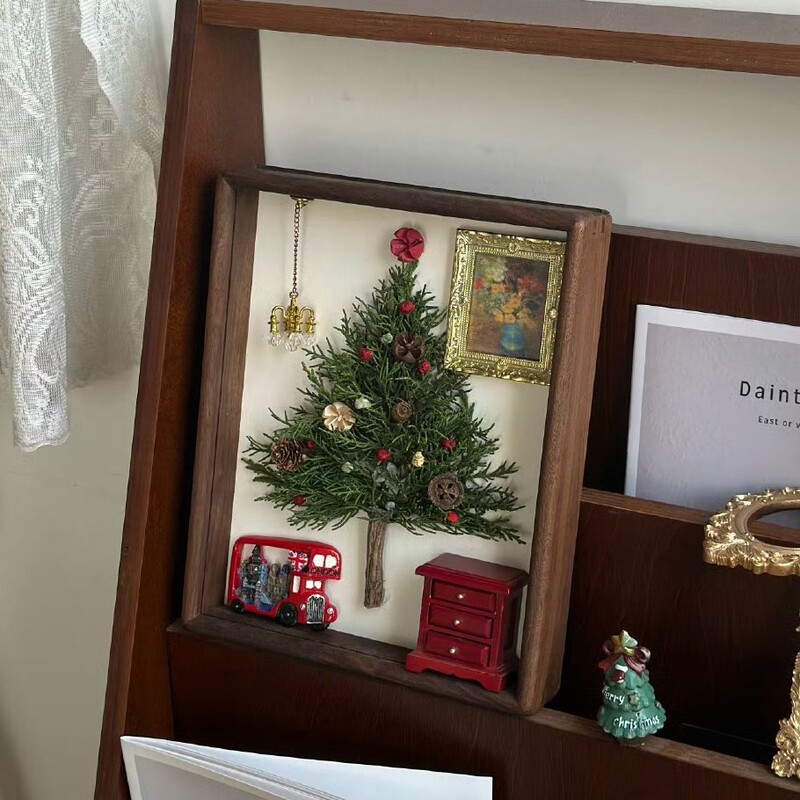 Solid Wood Dried Flower Specimen Photo Frame 6 Inch 78 Black Walnut Stereo Hollow Deciduous Set Table Creative DIY Christmas Picture Frame Solid Wood Dried Flower Specimen Photo Frame 6 Inch 78 Black Walnut Stereo Hollow Deciduous Set Table Creative DIY Christmas Picture Frame