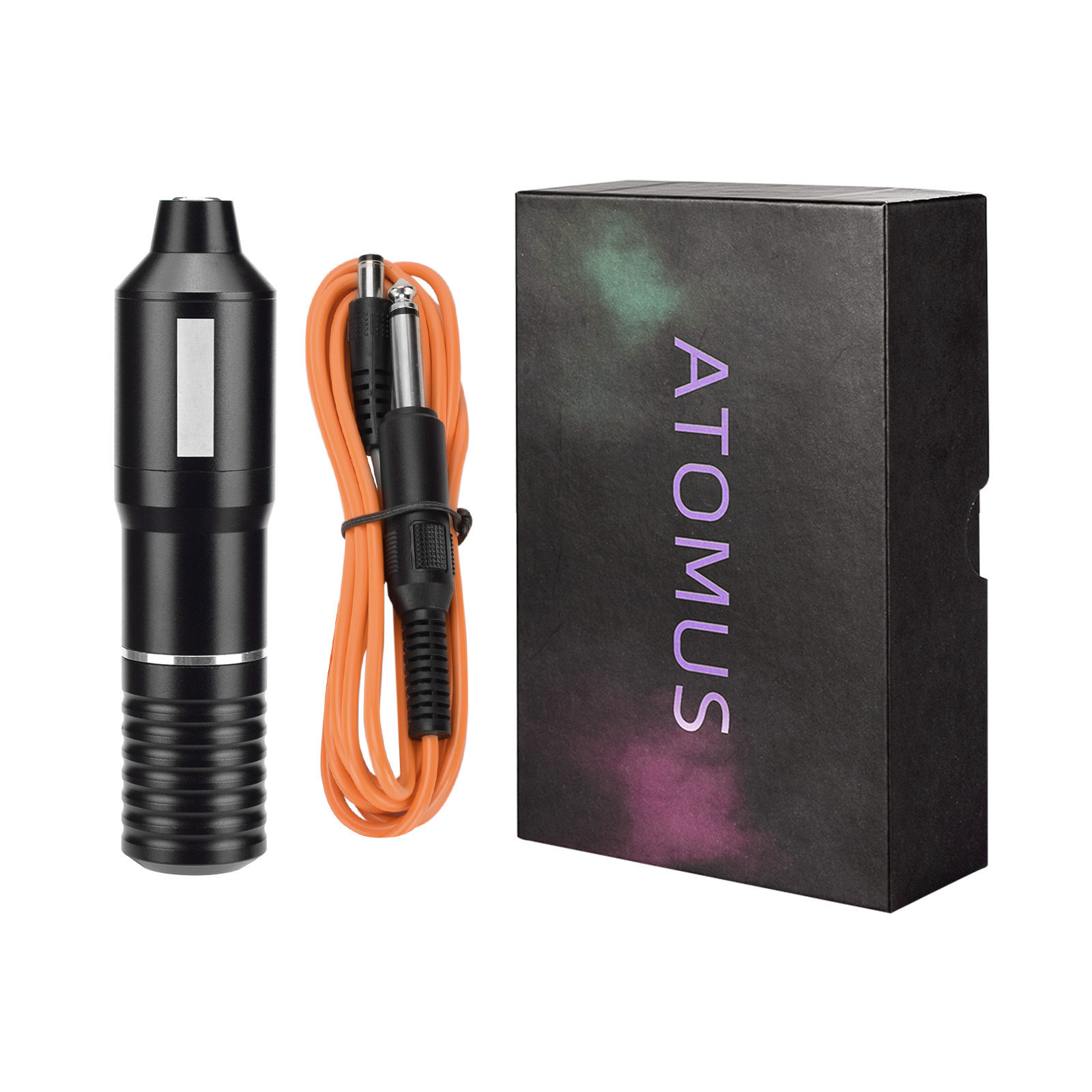 Multi-color de la pluma larga máquina de tatuaje motor máquina todo en uno (incluida la línea de gancho) línea de corte de tatuaje equipo de máquina de niebla