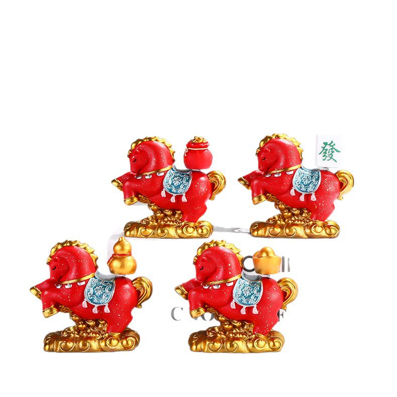 Cute mascot, table pony, Birthday gift, year mascot
