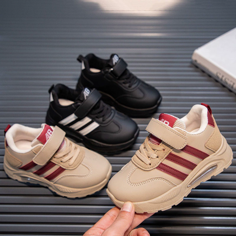 Простой туфли для девочек 2024 весна и осень новые детские маленькие белые туфли на мягкой подошве туфли для мальчиков досуг спорт